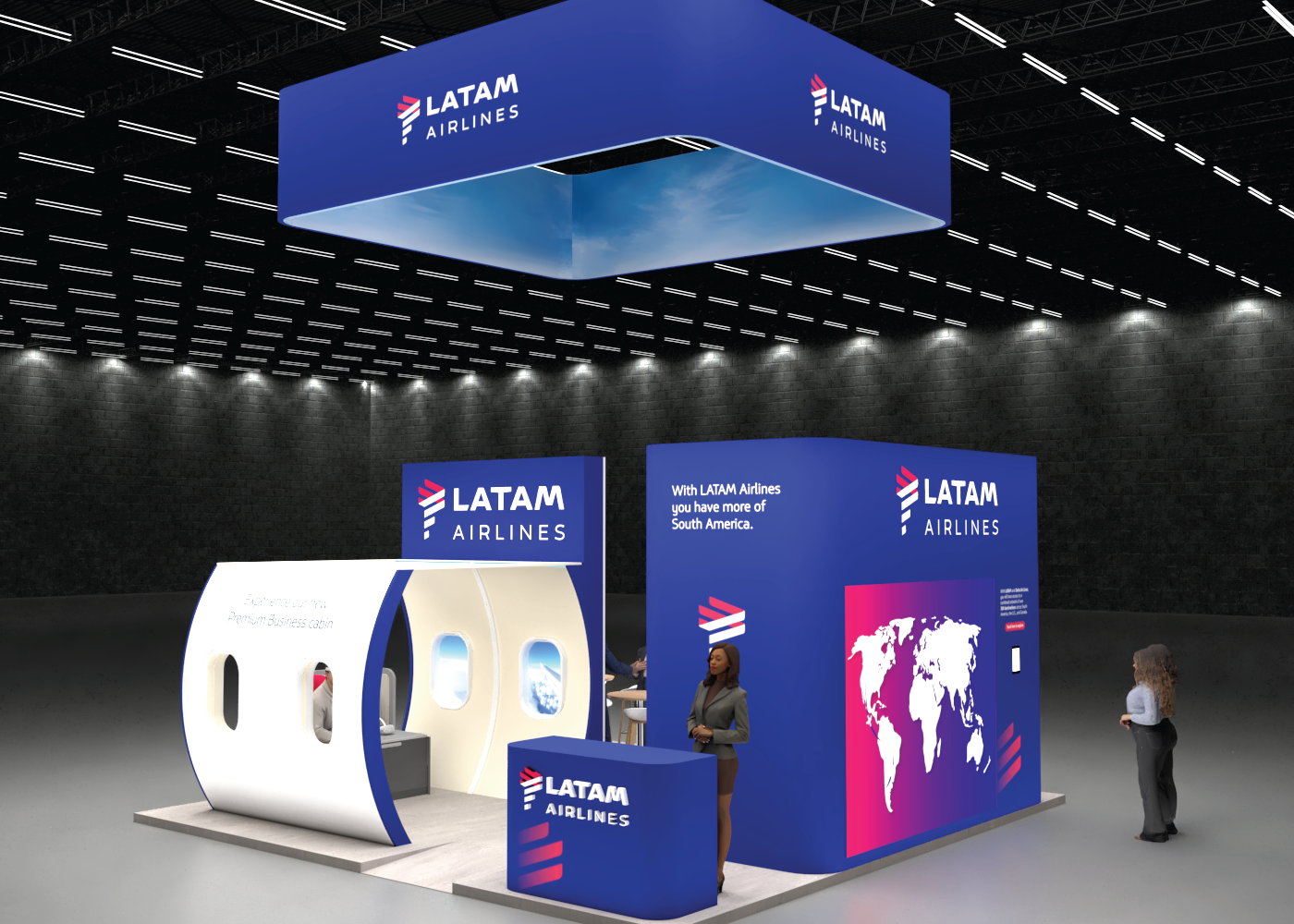 Cool and Creamy branded display detail by Habitar 91