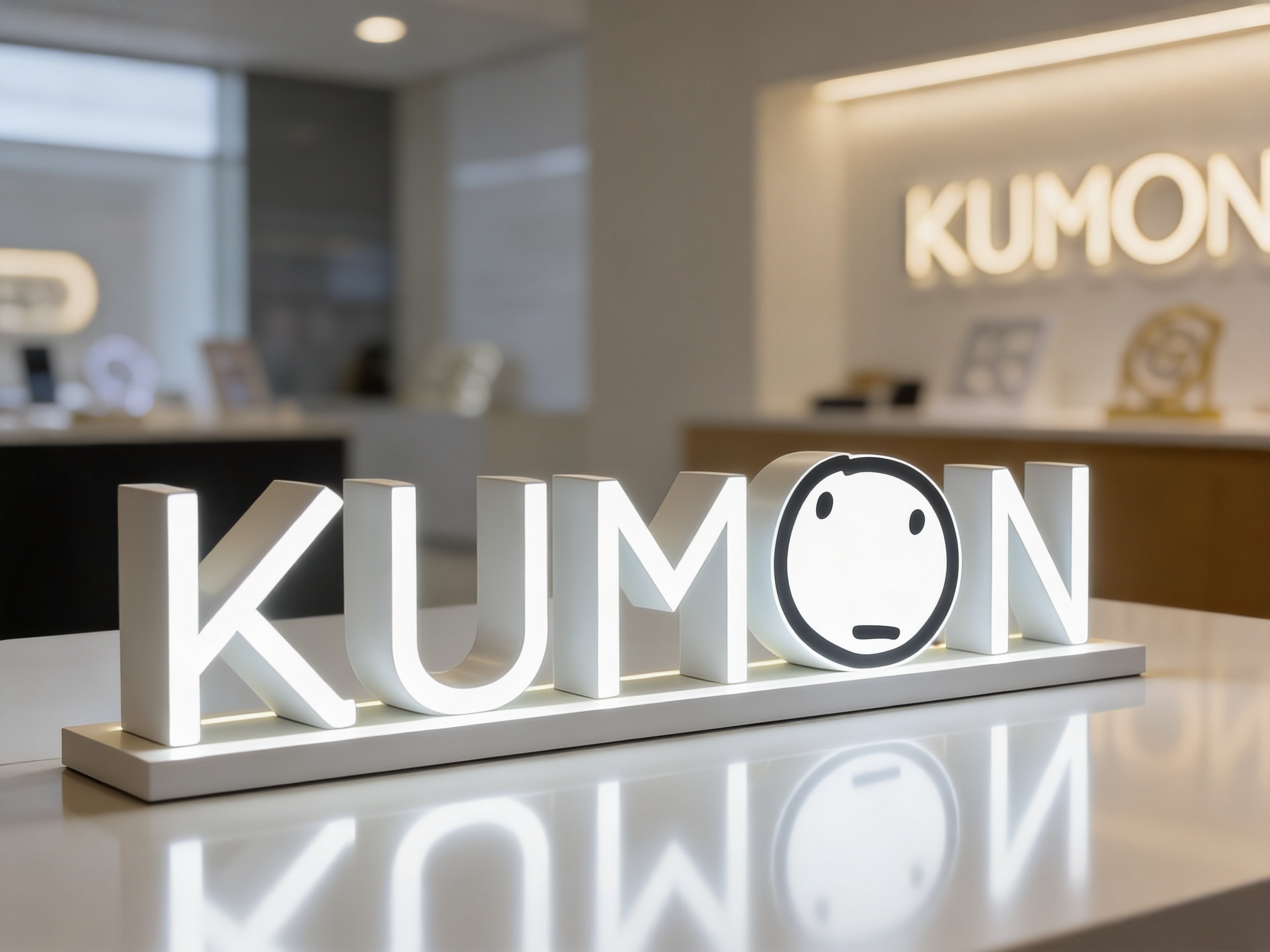 Pure acrylic front lit illuminated indoor logo sign by Habitar 91