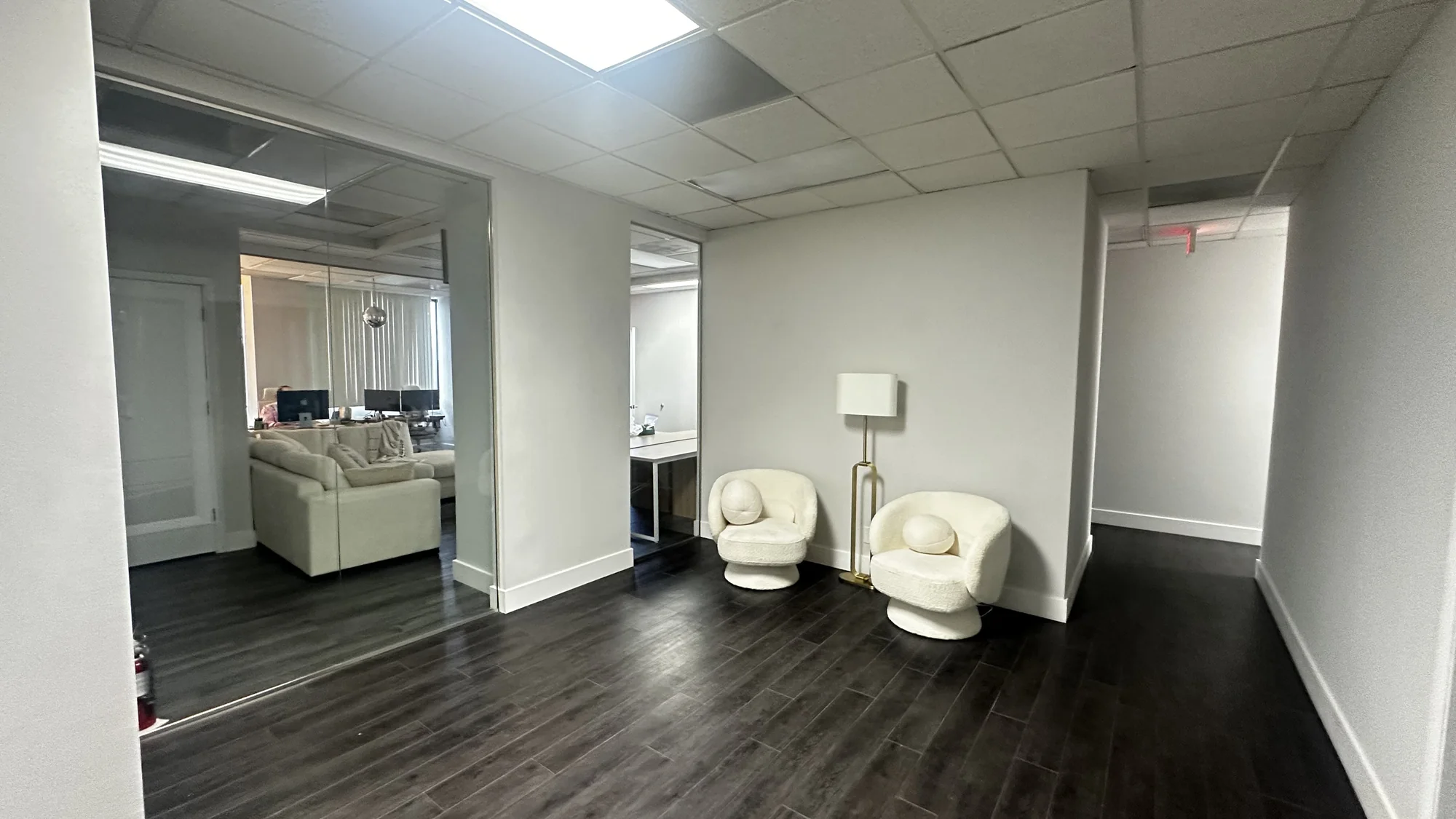 Before Retail Graphics Installation Miami