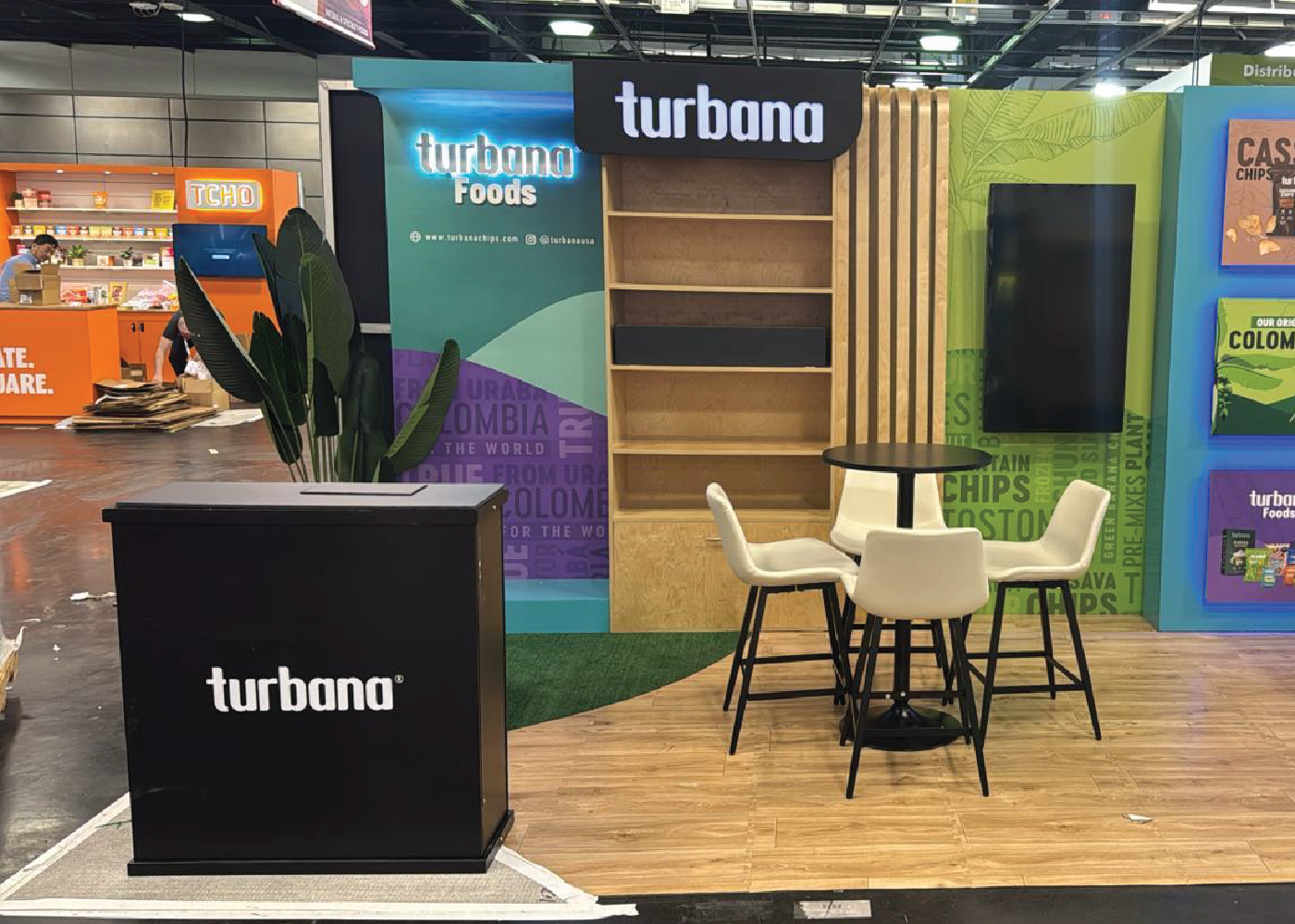 Trade show booth fabrication and installation planning by Habitar 91 in Miami