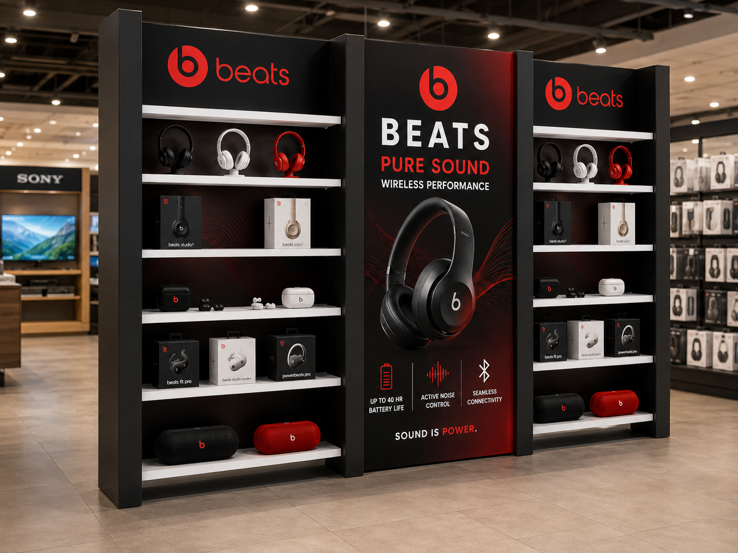 Custom trade show booth design and branded exhibition display in Miami by Habitar 91